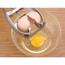달걀 껍질 까기 껍질까는 기계 가정용 도구 초간단, 크리에이티브오프너  계란 분리기
