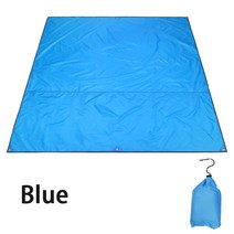 돔쉘터 캠핑 허브 돔형 장박 감성 쉘터 텐트 2422M 다기능 천막 방수 타프 피크닉 매트 정원 캐노피 차양 야외 해변 해가리개 그늘막, Blue+220x180cm