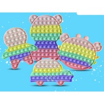 푸쉬팝 버블 3탄 스트레스해소 보드게임 뾱뾱이, 3탄 곰 1P