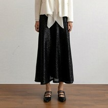 페를라 [perla] Flare Skirt (Sequin)