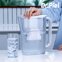 닥터피엘 에코 피처형 정수기 2.4L 한국형 미니 정수기 친환경 셀프케어 정수기, 1년세트 (본품 + 필터 3개 / 12개월)