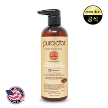 퓨라도어 프로페셔널 그레이드 비오틴 컨디셔너 2X, 473ml, 1개