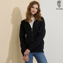 [에드하디] 여성 아트웍 후드 집업 자켓