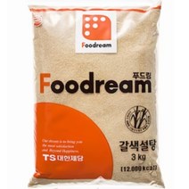 TS대한제당 푸드림 갈색 설탕 3kg, 1개