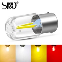 방향지시등 깜빡이전구 전구 후진등led 턴시그널 자동차 방향 지시등 램프 COB 12V 전구 1156 LED BA15S B, 01 1156 BA15S P21W, 04 웜 화이트