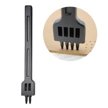 가죽공예 원형 치즐 도구 스티치 펀칭 그리프 목타 가죽치즐 6mm 2날 1P