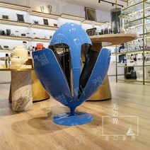 [ 분리수거 쓰레기통 ] 휴지통 휴게소 로비 대형마트 매장 공용쓰레기 분리수거함 분리수거통 분리수거장, 연한 갈색