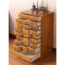 문갑 네추럴 약장 정리함 수납장 미니약장, A 47.5x36x80cm