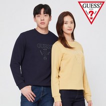 게스진 [게스] 공용 무테 삼각 맨투맨 (MM3K9446)