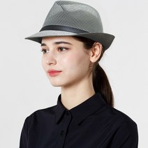 그레이 메쉬 페도라(C-610)