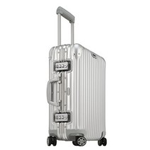 리모와 RIMOWA 캐리어 토파즈 알루미늄 캐빈 멀티휠 iata 실버