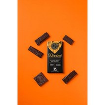 미국직구 디바인 초콜릿 바 - 70% 다크 초콜릿 - 공정무역 코코아 네츄럴 재료 인공 향료 없음 3온스. 막대(12팩), 상세참조, 수량