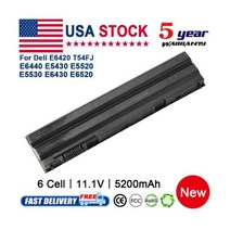델 노트북 배터리 Dell Latitude E5430 E5520 E5530 E6520 E6530 312-1163 PC용 E6420 E6430, For Dell Inspiron PX78D
