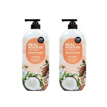 온더바디 코코넛 아몬드향 모이스처 바디워시 900g, 865ml, 2개