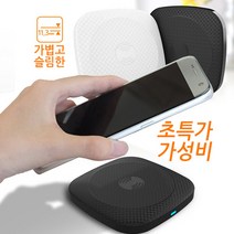 프라임 무선충전패드, 1개, 블랙