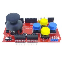 아두이노 PS2 조이스틱 쉴드 게임 모듈 JOYSTICK MODULE II, 1개