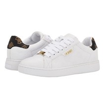 GUESS 게스 여성 Renzy 스니커즈 화이트