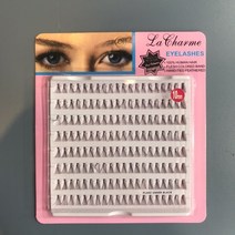 la charme Eyelashes 10mm 12mm 낱개속눈썹, 1개