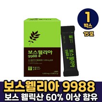 애플트리네 보수웰리아 가시오가피 토사자 구기자 산수유 스틱 분말 타입 먹는방법, 1박스, 보스웰리아 1600mg x 15포