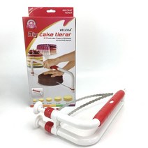 1pc 더블 라인 케이크 컷 슬라이서 조정 가능한 스테인레스 스틸 장치 케이크 장식 금형 diy bakeware 주방 요리 도구, 새로운