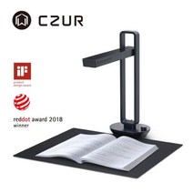 북스캐너 북스캔 CZUR CZUR Aura Pro OCR 스캔 A3, Dark Gray-AU