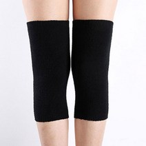 키키공작소 무릎 보호대 시림 탄력 라텍스 밴드 워머, 블랙, 1개