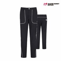 마스터바니에디션 골프 masterbunnyedition남성 라인 테이핑 팬츠 M41101PN301_BK, 007, BK