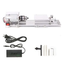 밀링 목공 가공 100W 미니 비즈 기계 소형 선반 DIY 부처님 진주 연삭 및 연마 목재 작업 12-24V104478, 01 Style 1 Acrylic