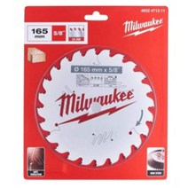 밀워키 6.5인치 목재형 원형톱날 4932 4713 11 M18CCS55용