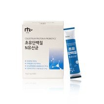 초유단백질 가세리 유산균 L아르지닌 아연 비타민 미네랄 프로바이오틱스 프락토올리고당 마시는 유청분말 lgg유산균 mbp가루 초유분말 추천 초유먹는법 효능 스틱형 미국산, 2개, 2.5g*30포