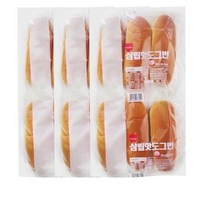 삼립 핫도그빵 3봉 (총 18개입), 50g, 4개