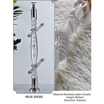 계단손잡이 AMS-203G 아크릴 Archic 로얄 Pantinated 폴 기둥 난간 동자 포스트 유리 계단 및, 02 60mm_02 950mm