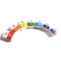 문교 고체 물감 낱색 하프사이즈, 833 hookers green