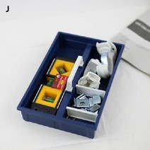 [KT알파쇼핑](SM)이노마타 소품정리 컨테이너 2개, 종류:네이비, 종류:네이비_수량_상세페이지참조