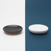 이태리 게디 아이러리 비누받침대 2color, 화이트, 화이트계열