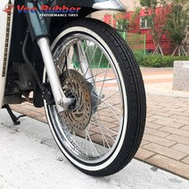 혼다 슈퍼커브110 프론트 비러버 백태타이어 2.25-17 46L VRM-011F 앞, 앞(VRM-011F)