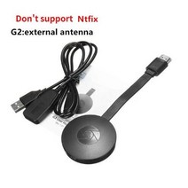 모니터 티비 컴퓨터용 usb 노트북 외장 위성 외장형 tv 수신 카드 원래 그래픽 저전력 비디오 많은 스팟g2 wifi 스틱 mirascreen hdmi compatible, g2 외부 안테나