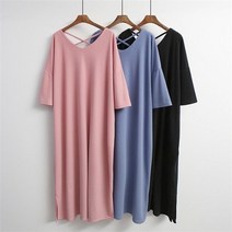 셀러허브 패션 빅사이즈사랑해요 C796L103 엑스드롭트임롱원피스 NO