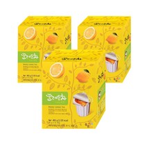 꽃샘 꿀레몬차 포션 450g (30g x 15T), 3개