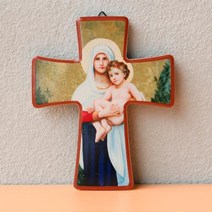 세라믹 십자가 벽 테이블 홈 장식 Articulos Religiosos 옥양목 아이콘 Figuras Religiosas 공예 교회 기념품, 50