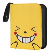 띠부띠부씰 앨범 카드앨범 방수 PU 가죽 커버 400포켓 요괴 스티커 포함