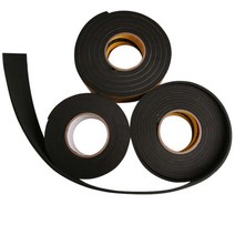 ™EVA 단면 스폰지테이프 흑색 폭 10mm 두께선택™ 0708 PLAB:#:#, 규격, 두께1mm, 두께1mm