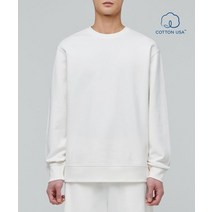 MUSA STANDARD 스웨트셔츠 크림 SWEAT SHIRT CREAM MITS0001-CR