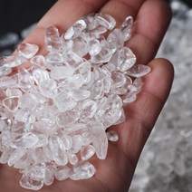 백 수정 자갈 50g 원, 2-백수정-소형