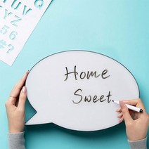 대형 led 말풍선 화이트 메모보드 무드등 라이트 박스 장식 인테리어 소품 디자인 아이디어 상품