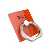 억스 아이링 오리지널 매스티지 스마트링 핸드폰 스마트톡 핸드 그립 거치대, 팝시클 오렌지, 1개