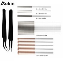 3D프린팅 페이지라벨기 3D 프린터 프로그램 32PCS 노즐 청소 키트 30PCS 클리너 0.15mm 0.25mm 0.35mm 0.4mm 0.5mm 용 깨끗한 바늘 족집게