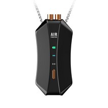 Ciliver M10 음이온 공기청정기 스포츠카 미니 목걸이 휴대용 1억5000만 음이온 에어 산소바, 1개, 블랙