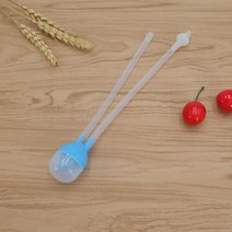 Baby Nose Clean Silicone Infant Nasal Aspirator Wash Your Care Inhaler Preventing Backflow, [01] blue