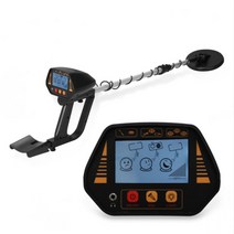 금속검출기 LCD 디스플레이 고감도 금속 탐지기 보물 사냥꾼 핀포인터 지하 보석 골드 검색 방수, 01 Metal Detector 01